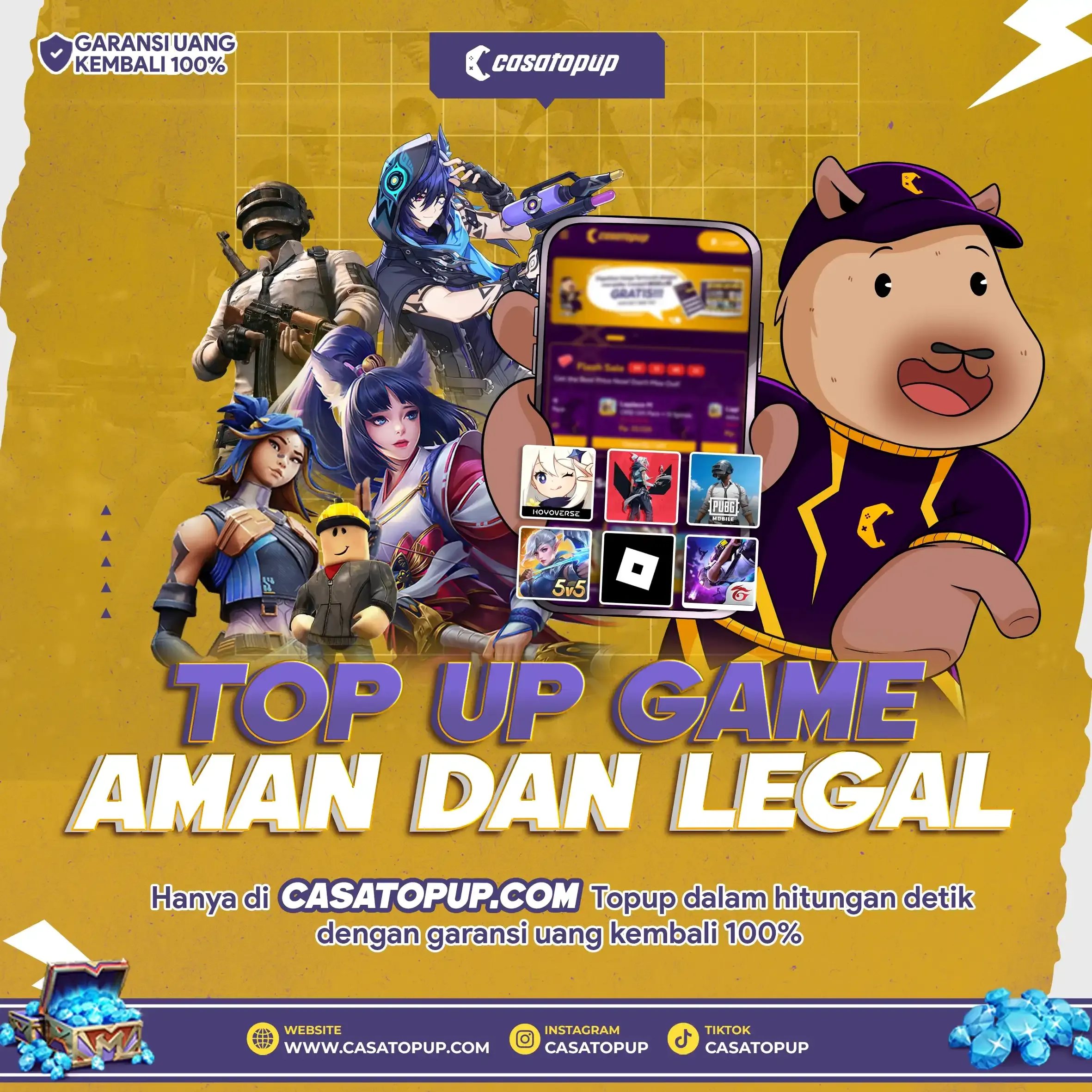 Casatopup Murah dan Aman Panduan Lengkap untuk Top Up Game Terpercaya
