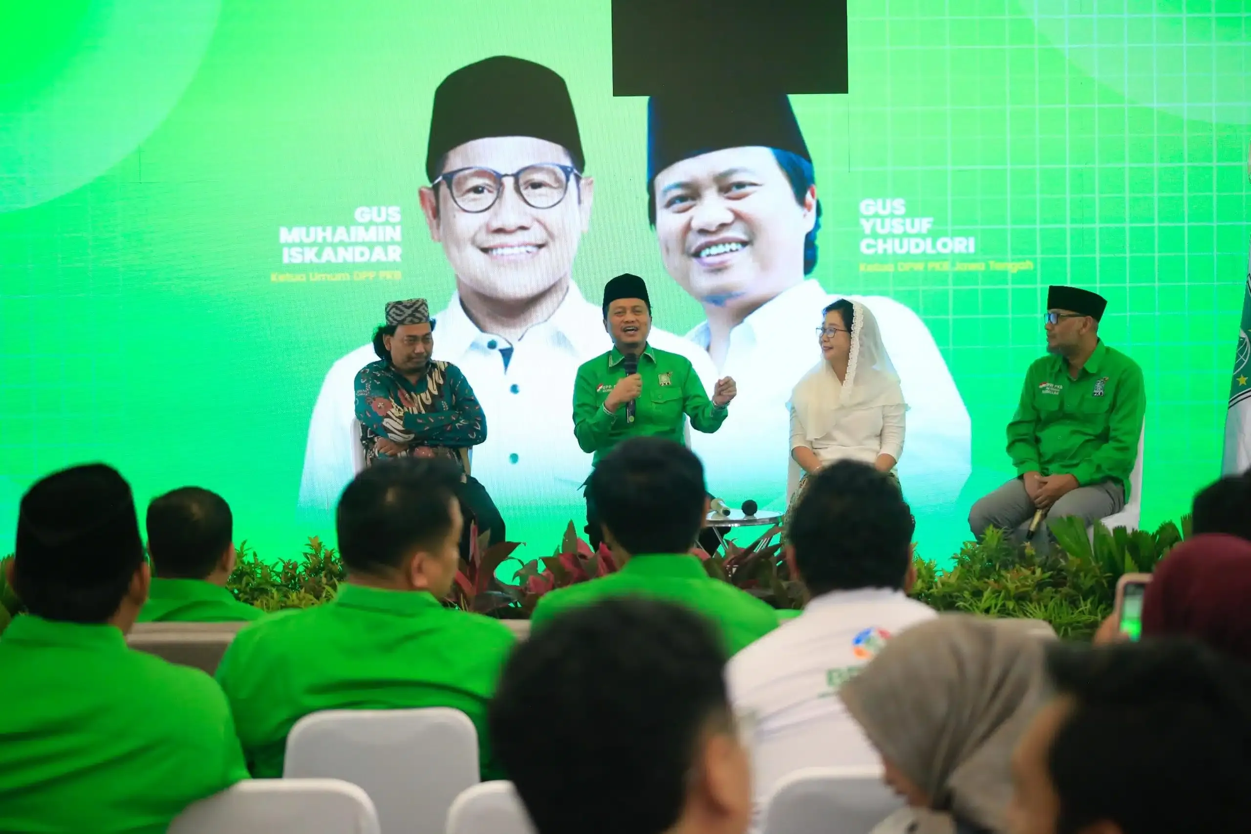 DPW PKB Jateng Menggelar Tasyakuran Gelar Pahlawan. Gus Yusuf: Kiai Kholil Bangkalan Guru Segala Guru, Gus Dur Guru Bangsa