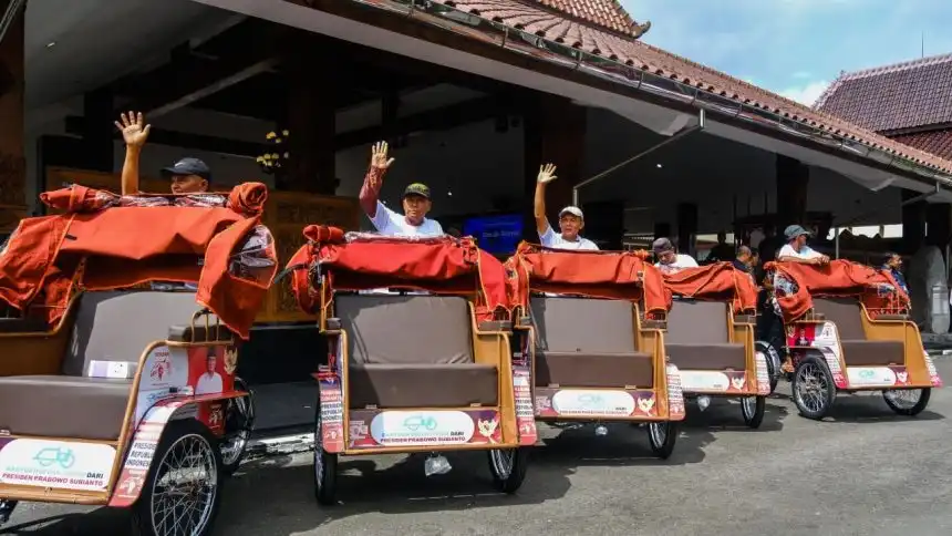 bantuan becak listrik Magelang