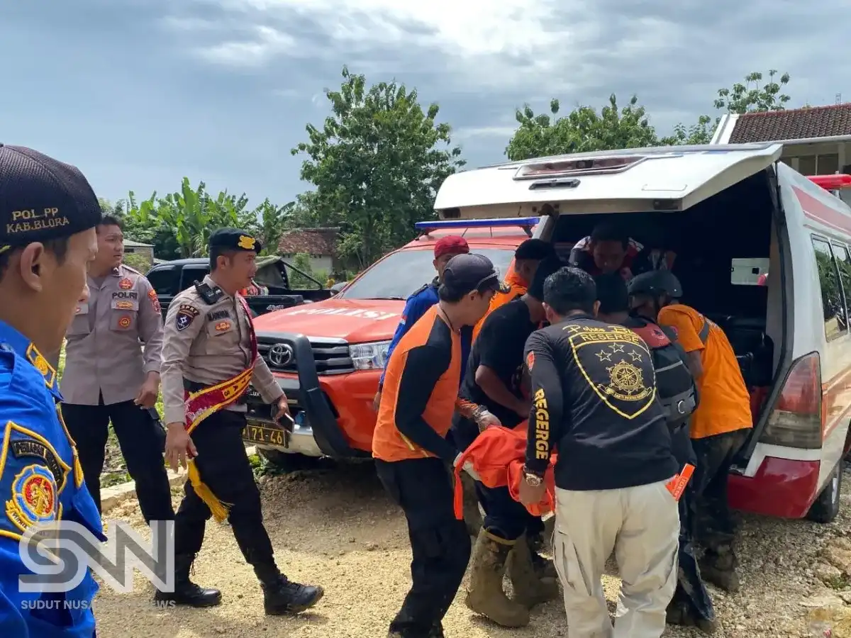 Respons Cepat Tragedi Sungai Lusi, Pamapta Polres Blora Terjun Langsung Cari 5 Santri Tenggelam