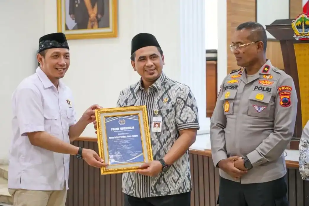 Wagub Taj Yasin Ajak PWI Berkolaborasi Membangun Jawa Tengah