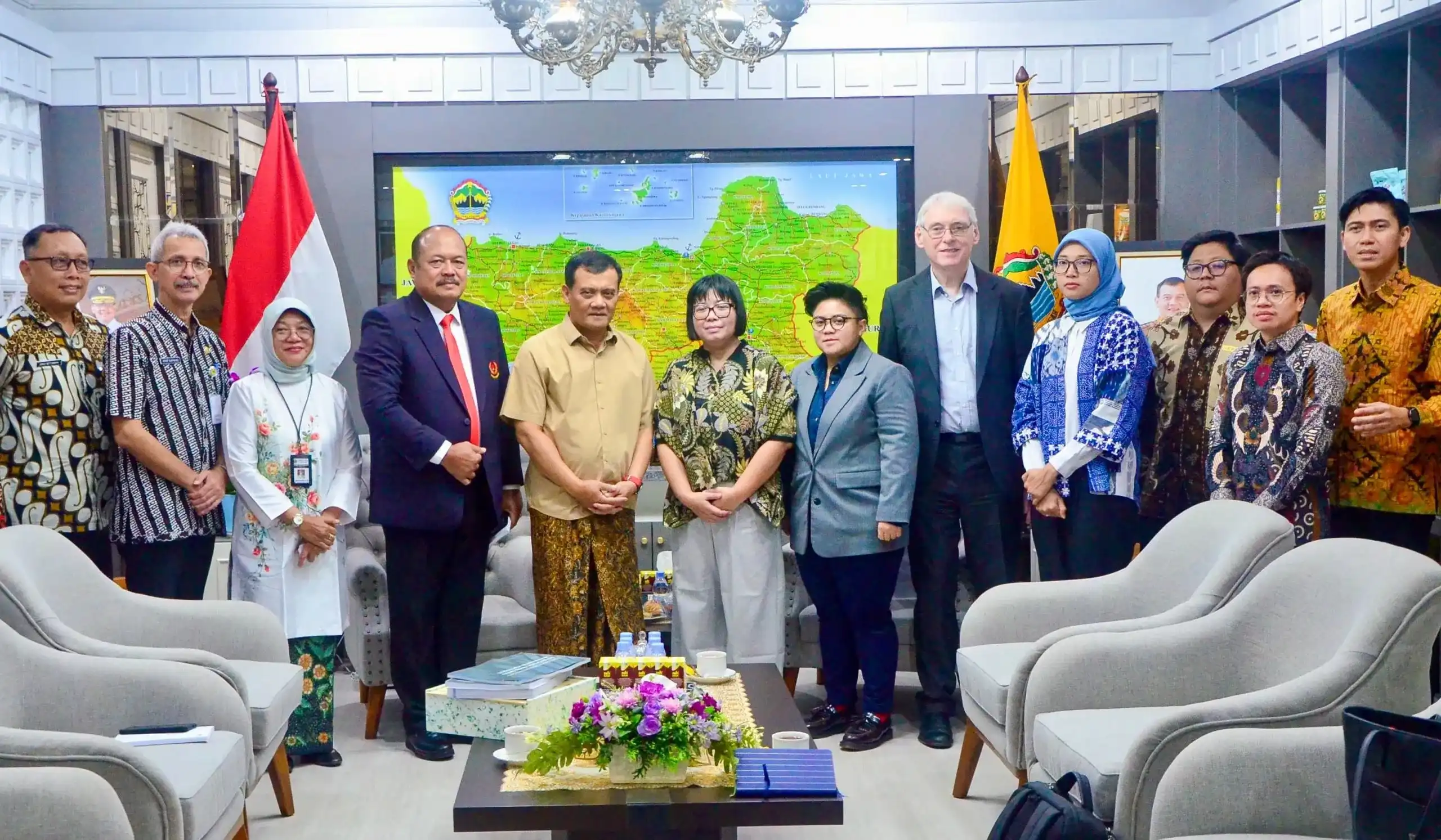 Geber Proyek Logistik dan TOD, Ahmad Luthfi Gaet Inggris Jadi Mitra Strategis Jateng