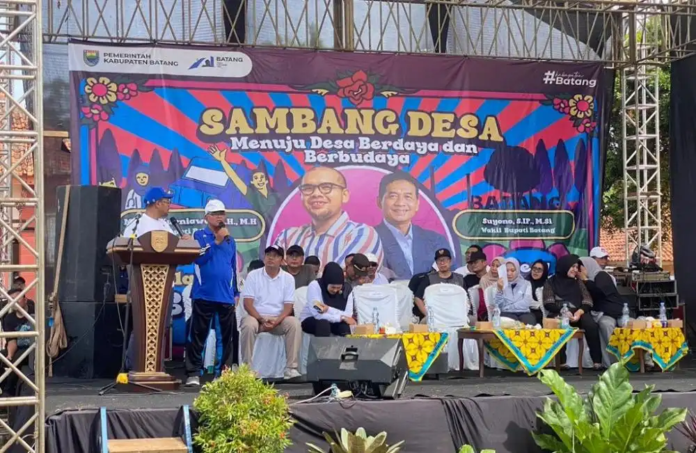 perbaikan jalan rusak Batang