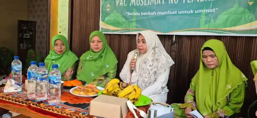 Ketua TP PKK Kota Semarang Listyati Purnama Rusdiana menghadiri pengajian dan pertemuan rutin PAC Muslimat NU Kecamatan Tembalang di Kelurahan Sendangmulyo, Kota Semarang, Ahad (11/1/2026).