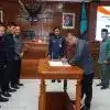 Wali Kota Salatiga Robby Hernawan bersama pimpinan dan anggota DPRD Kota Salatiga saat Rapat Paripurna Pembukaan Masa Sidang II Tahun 2026 di Gedung DPRD Kota Salatiga, Jumat (9/1/2026).